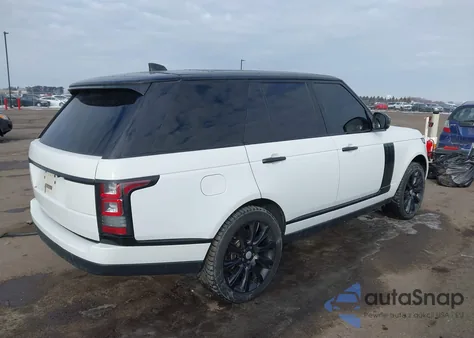 2017 Land Rover Range Rover 5.0L V8 Supercharged z USA, uszkodzony, nr VIN SALGS2FEXHA357398